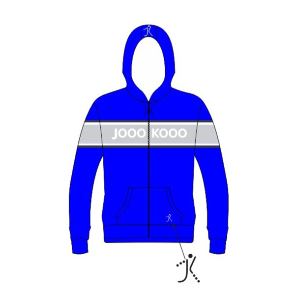 Casual Fleece Jacket - Blue