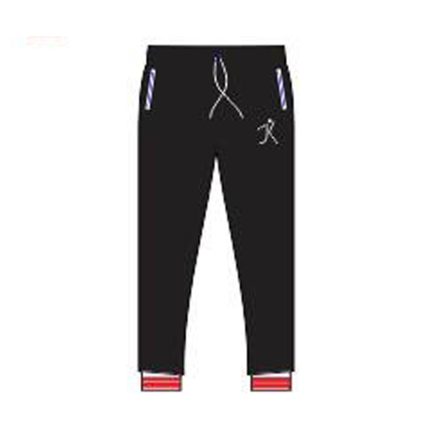 Super Fresh Pro Pants - Black with Red Stripes